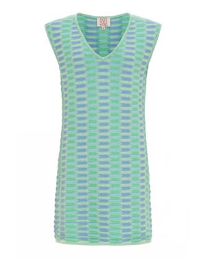 Rhowe Madelyn Mini Dress - Green