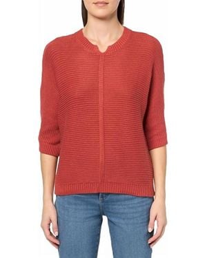 NIC+ZOE Easy Texture Sweater - Red