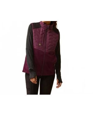 Ariat Rebar Cloud 9 Insulated Vest - Purple
