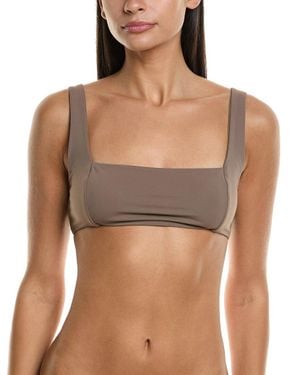 Mara Hoffman Meli Bikini Top - Brown