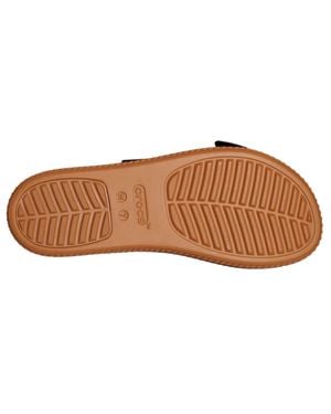 Crocs™ Brooklyn Woven Buckle 209978-001 - Brown
