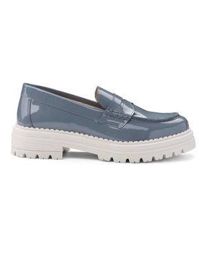 BluBlonc Charlotte Loafer Shoes - Blue