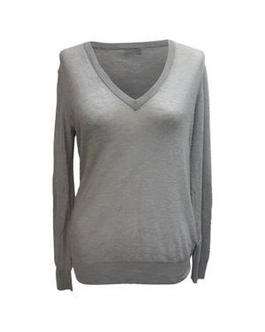 JOSEPH V-Neck Sweater - Gray