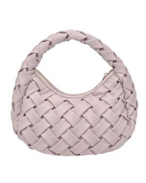 Urban Expressions Noreen Woven Clutch - Pink