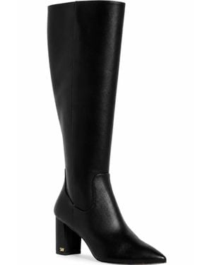 Stuart Weitzman Renegade Block Heel Knee High Boots - Black