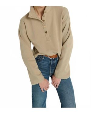 Nation Ltd Franz Long Sleeve Sweatshirt - Blue
