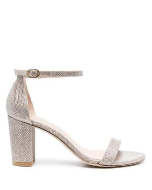 Stuart Weitzman Nearlynud Sandals - Natural