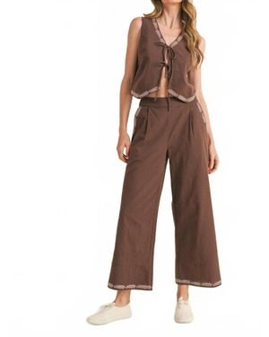 ..,merci Boho Blossom Set - Brown