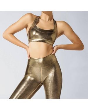 Heroine Sport Racer Bra - Natural