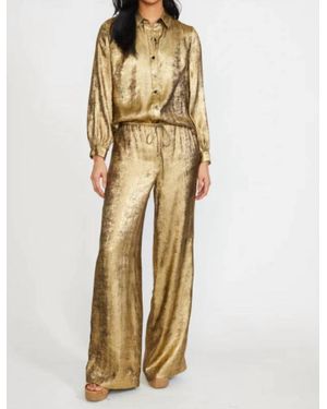 Stellah Relaxed Button Down - Natural