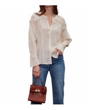 ecru Hawn Blouse - Blue
