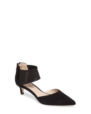 Pelle Moda Dezi Kitten-Heel Pump - Black