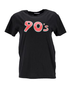 Bella Freud 90's Print T-Shirt - Black