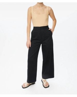 Dāl the Label Cotton Twill Pants - Black
