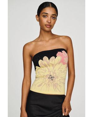 Maeve Knit Tube Top - Black