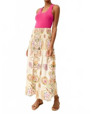 Marie Oliver Stacie Midi Skirt - Pink