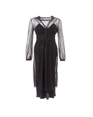 Lardini Nylon Casual Dress - Black