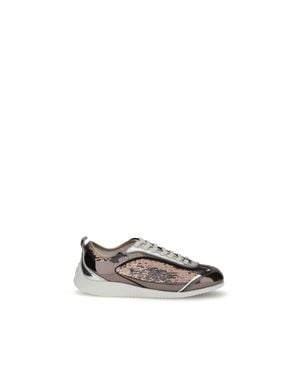Pinko Polyamide Low Top Sneakers - Multicolor