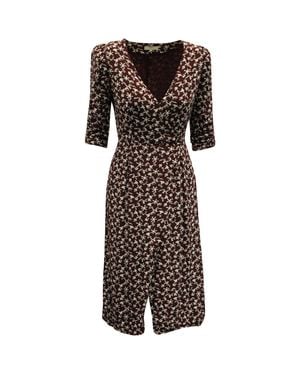 Ba&sh Coachella Bordeaux Dress - Black