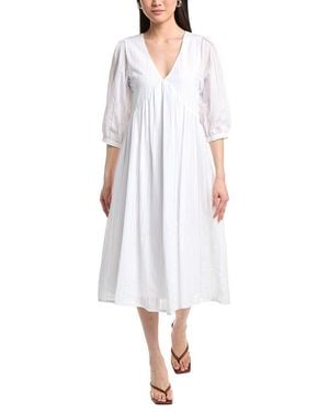 Nation Ltd Aya Midi Dress - White