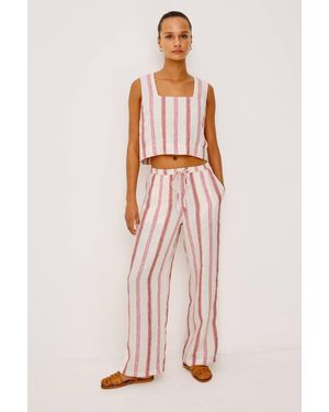Rails Emmie Linen Pant - Pink