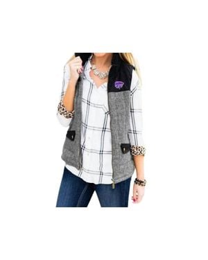 Gameday Couture Kansas State College Prep For It Vest - Black