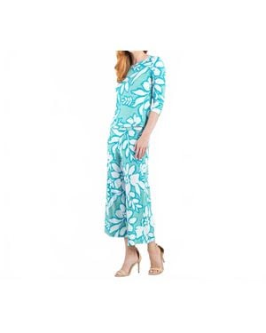 Clara Son Reversible Tie Top - Blue