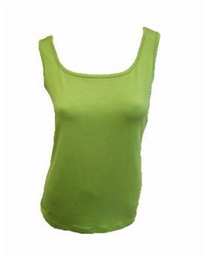 Angel Bra-Friendly Tank Top - Green