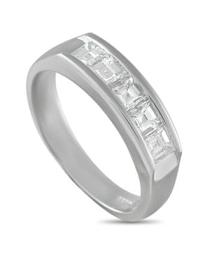 LB Exclusive Platinum 1.03Ct Diamond Ring #5260 - Gray