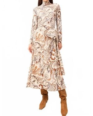 Marie Oliver Estine Wrap Skirt - Natural