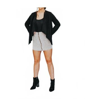 She + Sky Mini But Mighty Skirt - Black