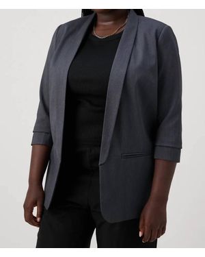 ONLY Carmakoma Carelly 3/4 Life Blazer - Black