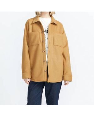 Volcom Stone Bonded Shacket - Natural