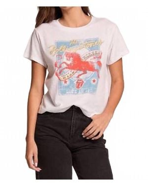 Chaser Brand Rolling Stone Wild Horse Tee - White