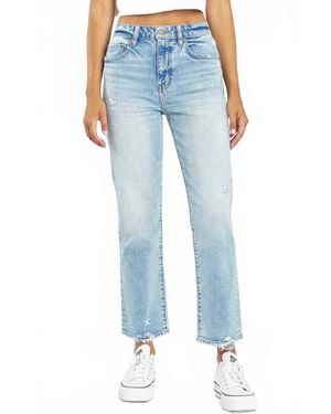 DAZE Straight Up Straight Jeans - Blue