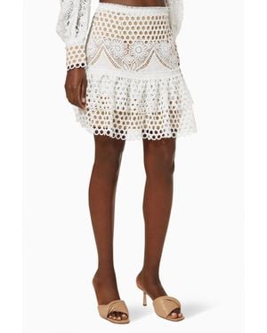 Elliatt Azores Skirt - White