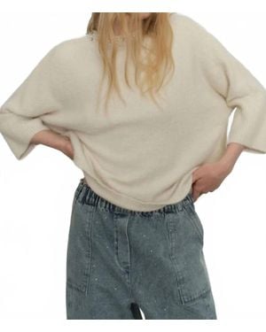 Melissa Nepton Felicity Sweater - White