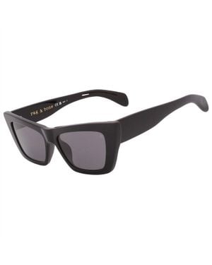 Rag & Bone Rnb 1068/S Cat Eye Sunglasses - Black