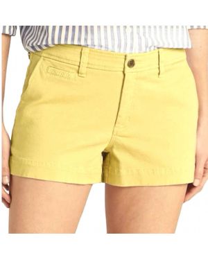 Market & Spruce Preppy Chino Shorts - Yellow