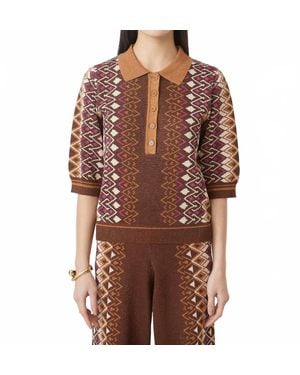 Suncoo Palmer Sweater - Brown