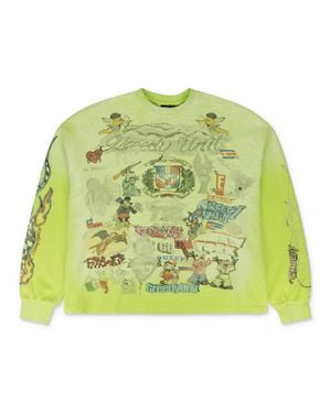 Greedy Unit All Over Print Thermal T-Shirt - Green