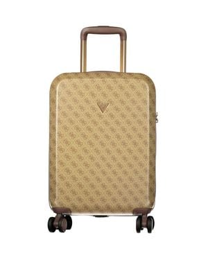 Guess Beige Abs S Trolley - Natural