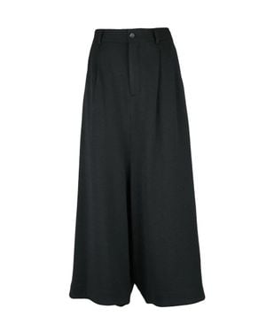 Comme des Garçons Wool Culottes - Black