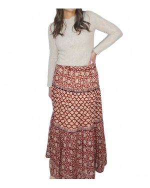 NIBI MTK Bea Maxi Skirt - Multicolor