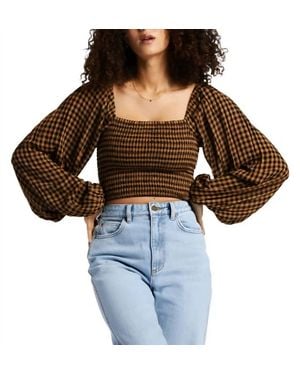 Billabong Paradise Days Top - Brown