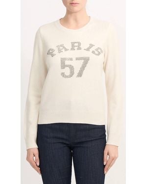 Cinq À Sept Paris Heatset Pullover - Blue