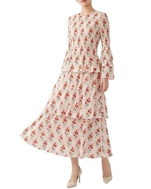 Adele Berto Maxi Dress - Pink