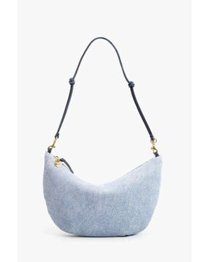Clare V. Lune Shoulder Bag - Blue