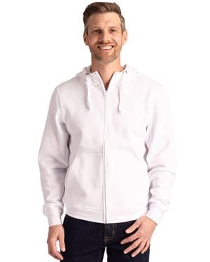 Clique Stockholm Full Zip Hoodie - White