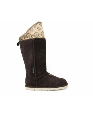 SUPERLAMB Mongol 19 Tall Boots - Black